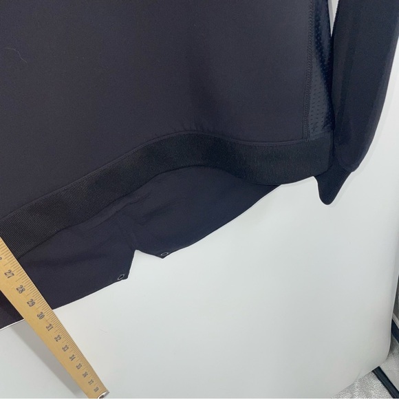 Lululemon LAB Men's M Tail Lite Half Zip Pullover Jacket Reflective Black - Picture 8 of 10